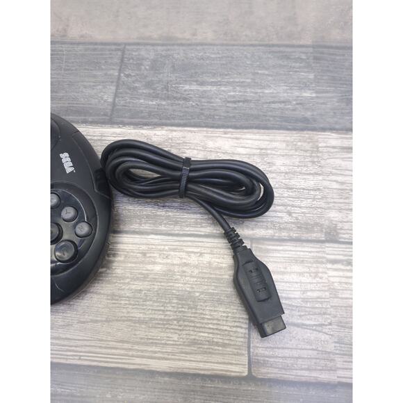 Sega Genesis 3 Button Controller Black 1650 - Picture 7 of 9